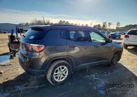2018 Jeep Compass Sport z USA, uszkodzony, nr VIN 3C4NJDAB1JT282437
